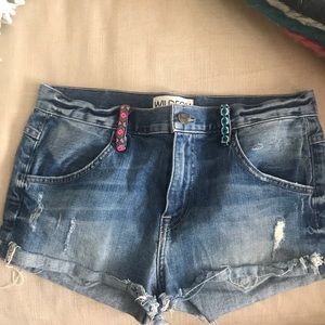 Wildfox Jean shorts